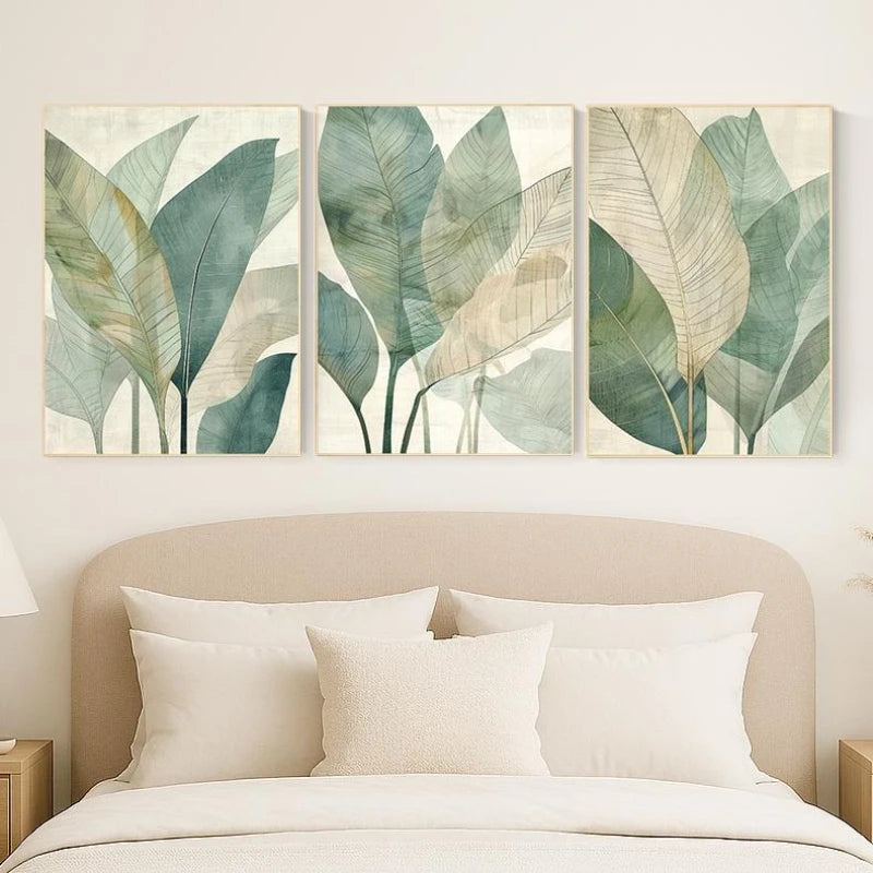 Dark Landscape Mural Wall Art Framed 3 Piece Extra Japanese Wall Art Print Japandi Moody Wall Decor Living Room Wall Art Gift