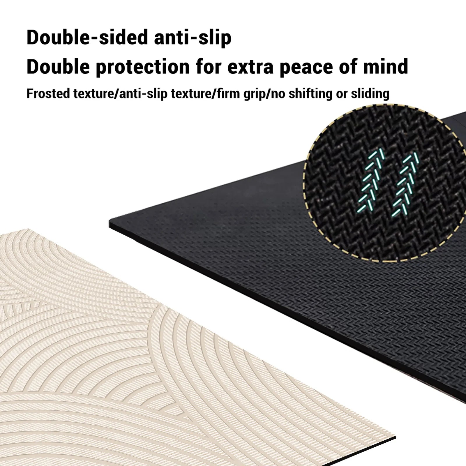 Super Absorbent Bath Mats Bathroom Anti Slip Shower Foot Mat Quick Dry Bathtube Carpet Toilet Rug Doormat Washable